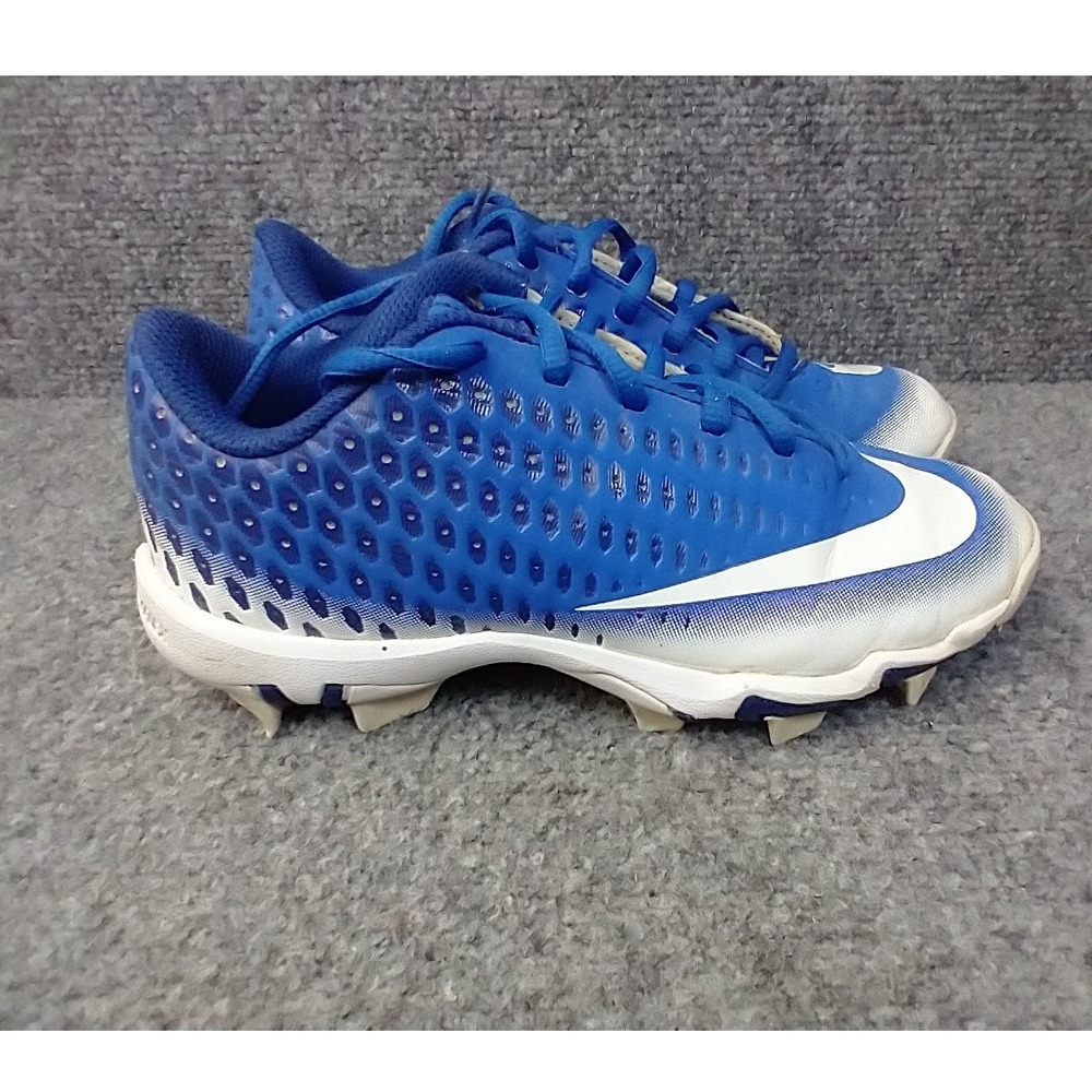 Nike Vapor Ultrafly 3 Keystone Baseball Cleats Kids Size 2Y Blue AQ8151-400